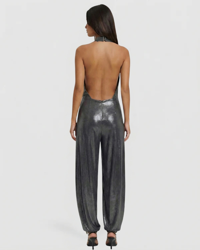 Ayla | halter jumpsuit