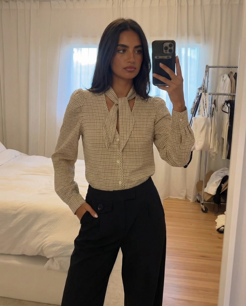 Ailsa | puff sleeve top
