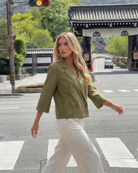 Louisa | cropped blazer