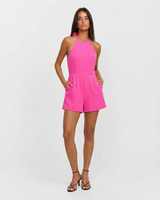 Rose | halter neck romper