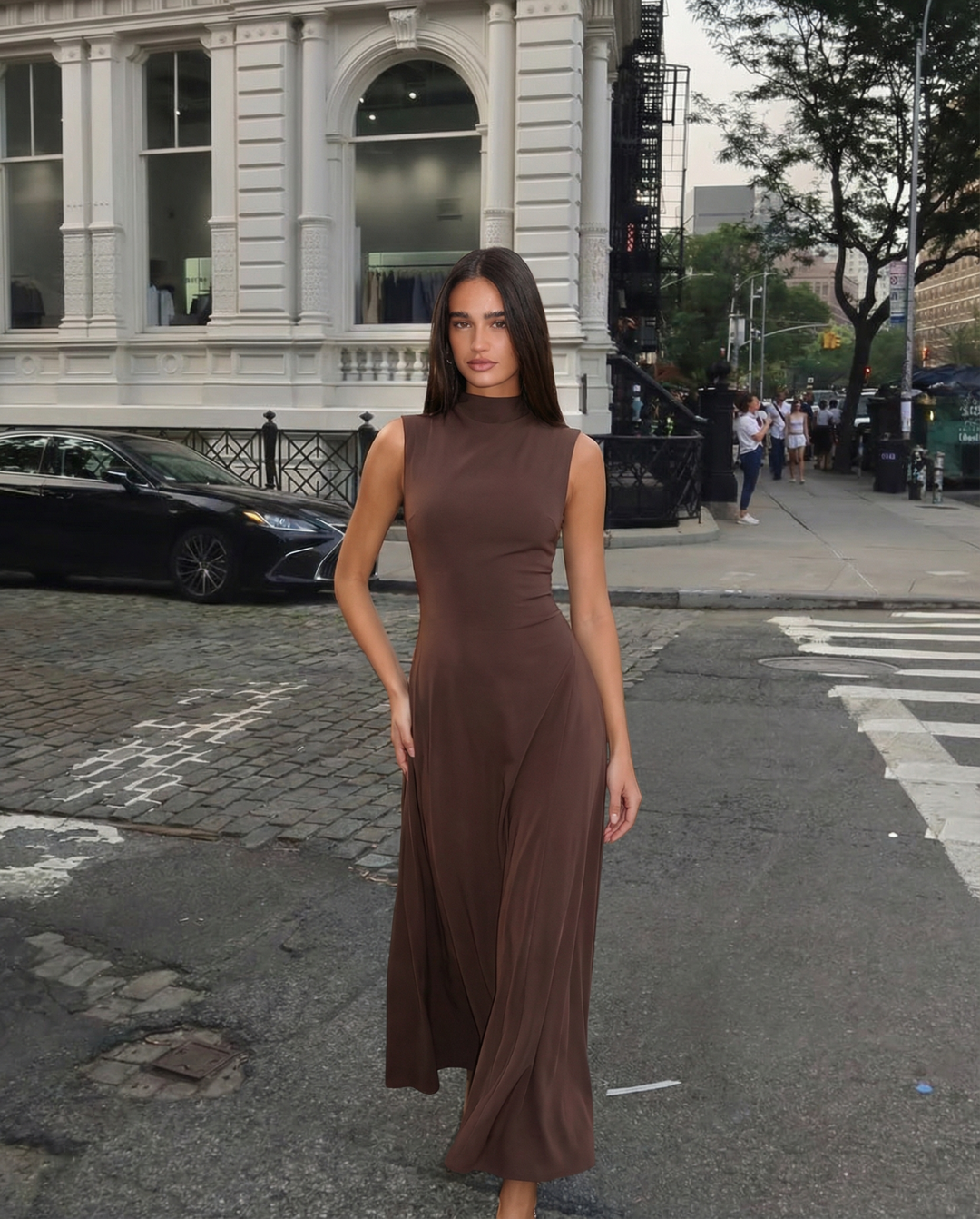 Lilah | sleeveless summer dress