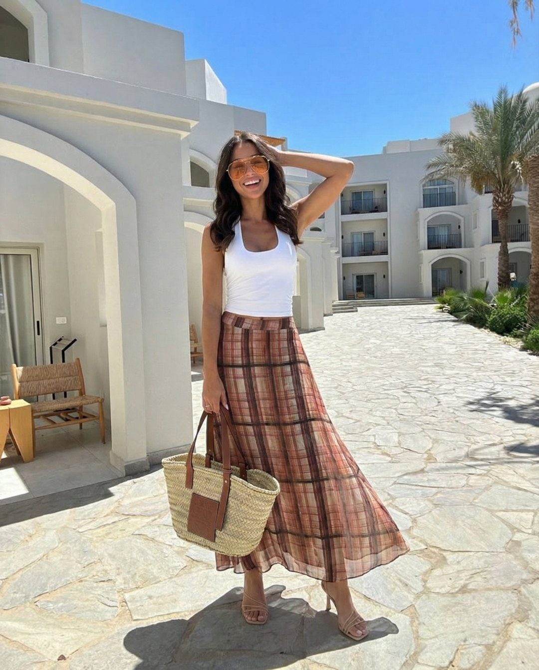 Ada | flowy maxi skirt