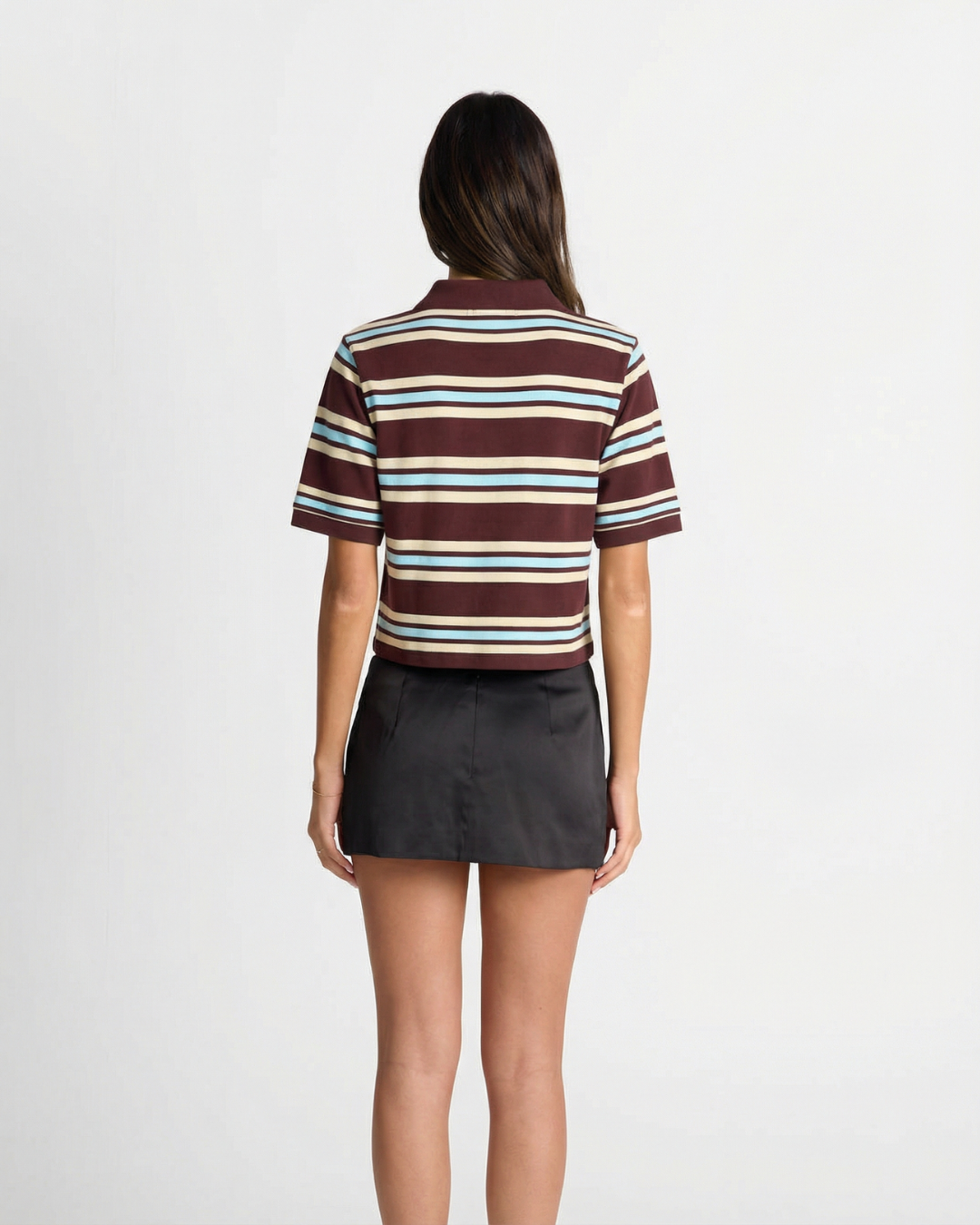 Chloe | striped crop top