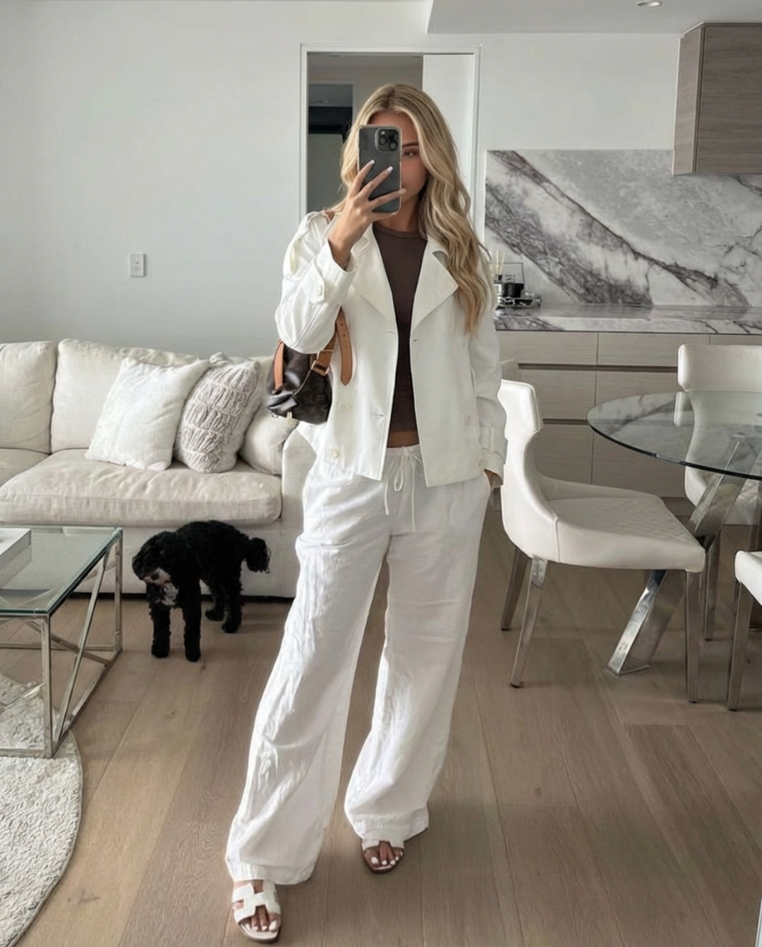 Lexi | cropped trench coat