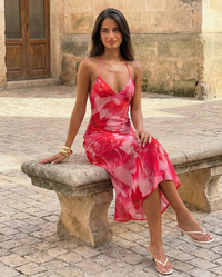 Ayla | floral midi dress