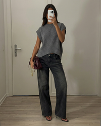 Lila | knit vest