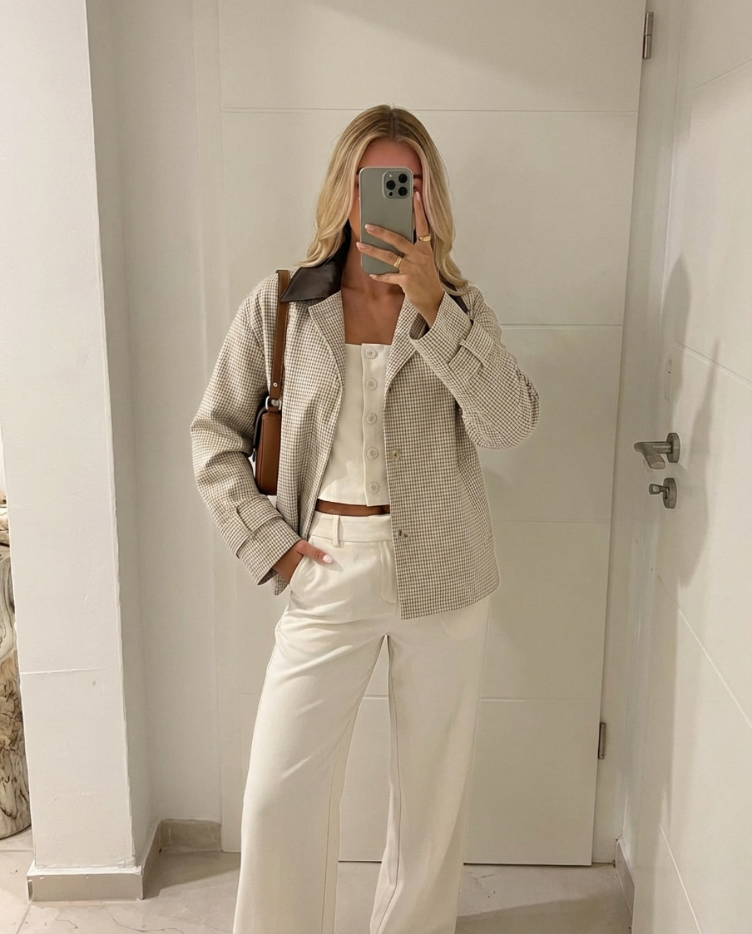 Zara | cropped blazer