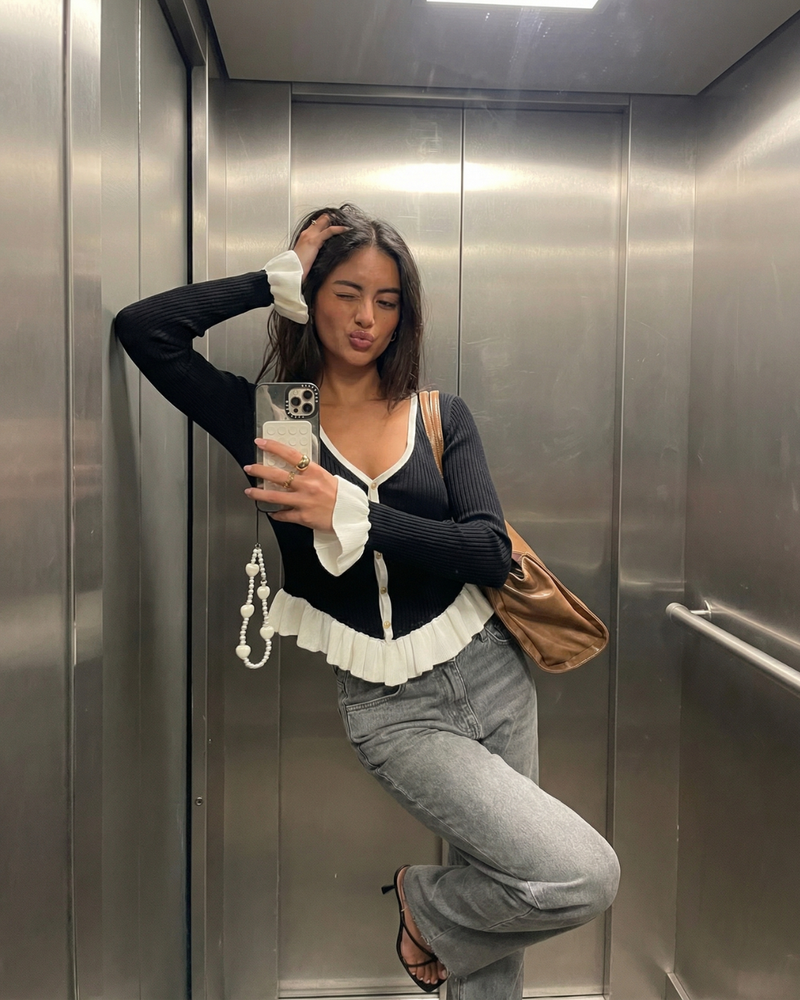 Harper | peplum top
