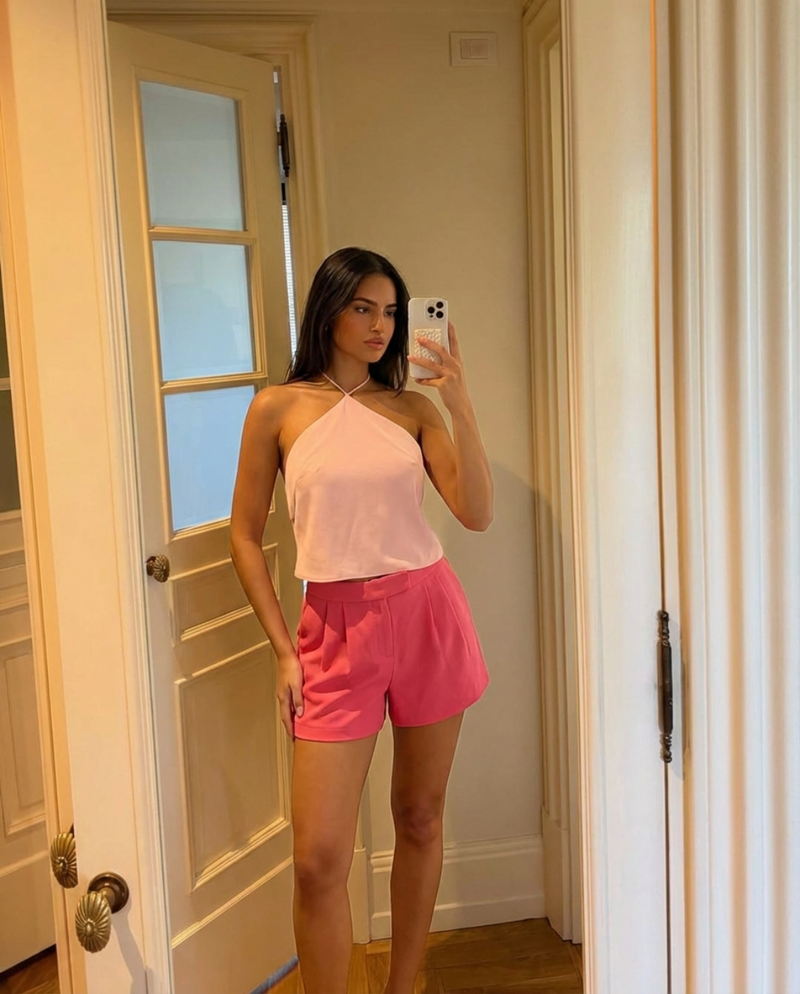 Heidi | pleated shorts