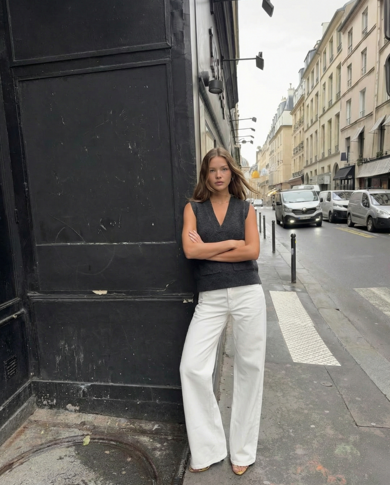 Orla | knit vest