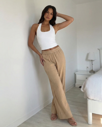 Tamara | linen wide leg pants