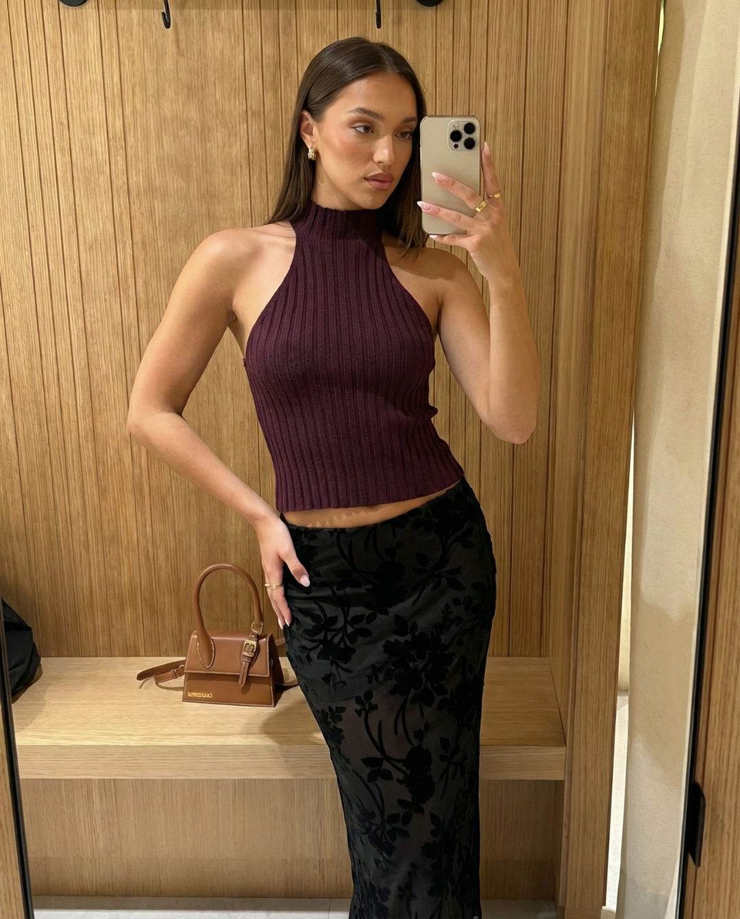 Cleo | halter neck crop top