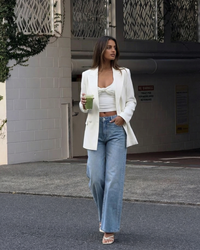 Faye | white blazer