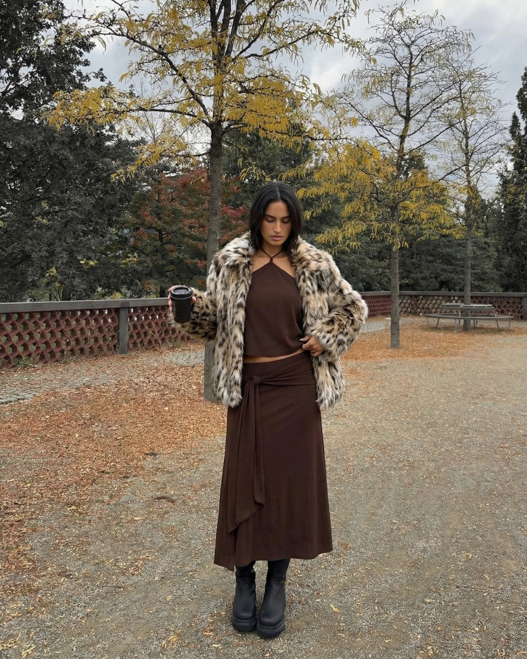 Clementine | animal print jacket