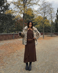 Clementine | animal print jacket