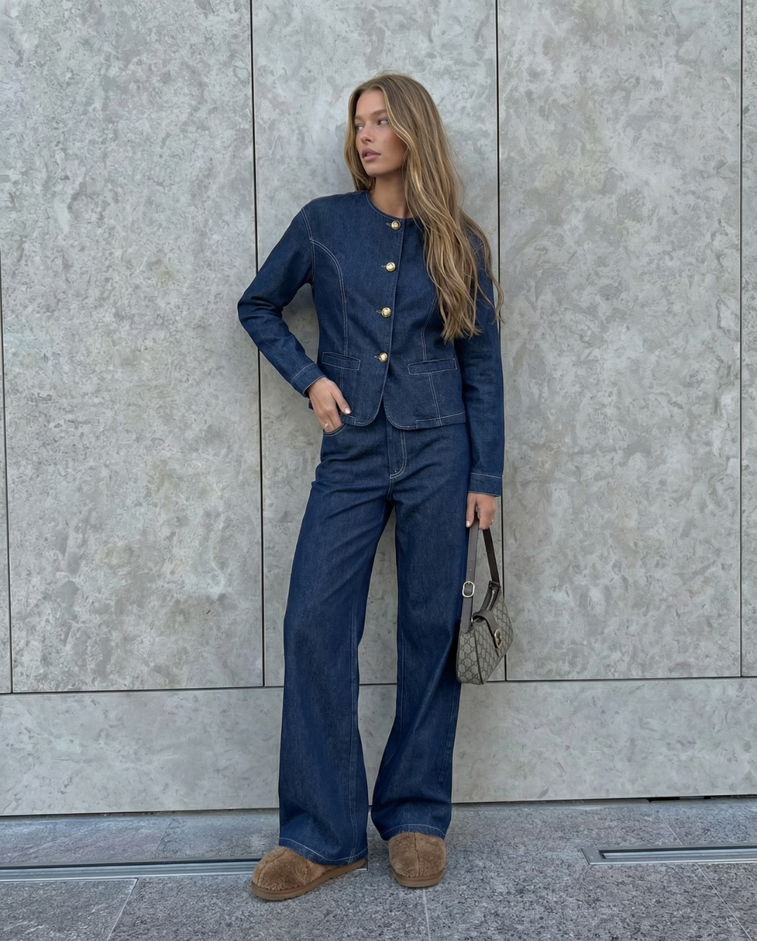 Lola | denim matching set