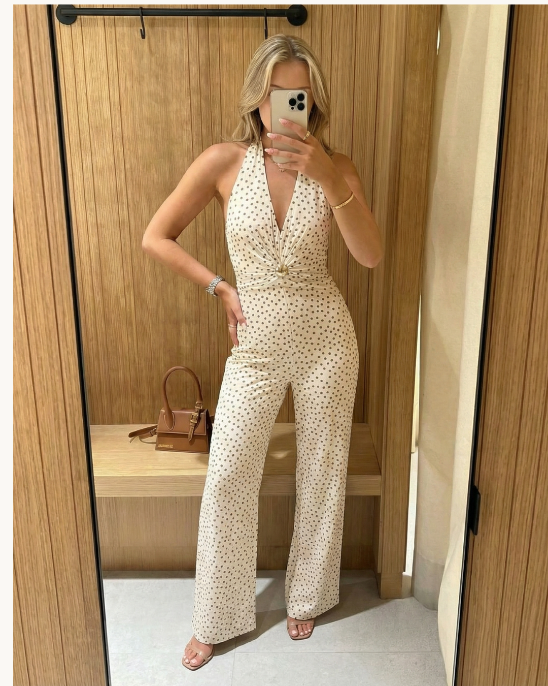 Alicia | halter jumpsuit