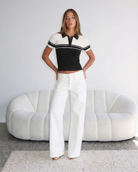 Nina | knit crop top