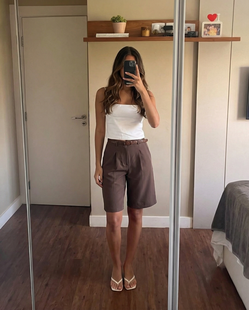 Wren | tailored bermuda shorts