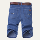Gregory | Straight Fit Trendy Denim Shorts for Men