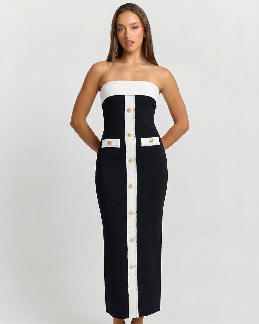 Bridget | strapless summer dress