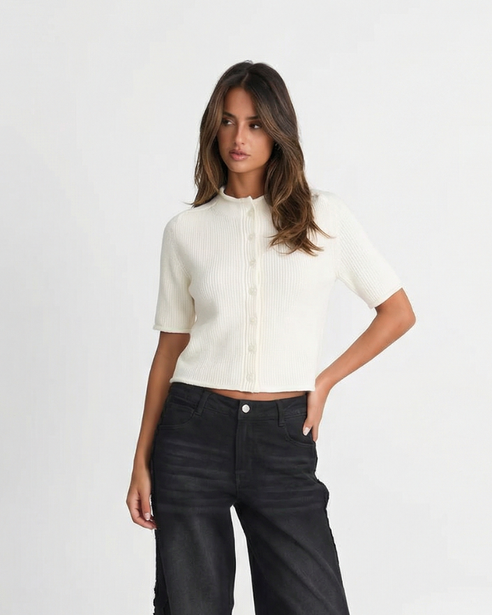 Zoe | cropped cardigan
