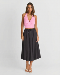 Ava | flowy midi skirt