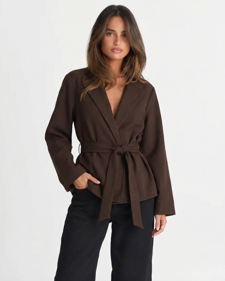 Freya | linen blazer