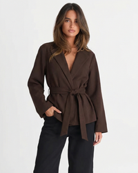 Freya | linen blazer