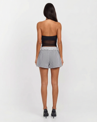 Stella | striped drawstring shorts