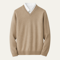 Toby | Cashmere V-Neck Knit Jumper