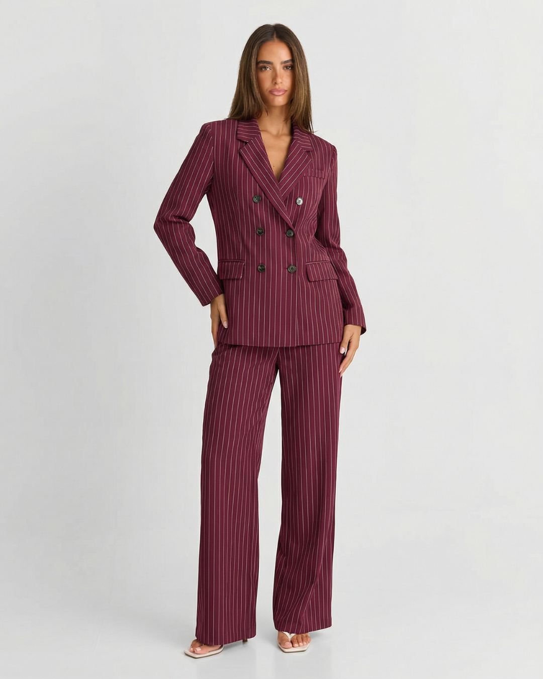 Evie | striped matching set
