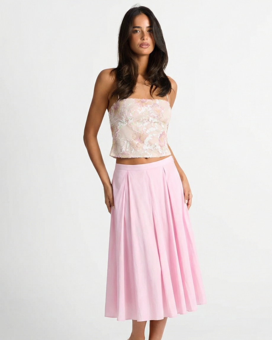 Hattie | pleated skirt