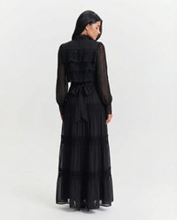 Cara | tiered maxi dress