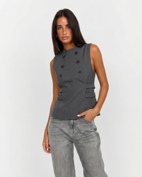Astrid | Double-Breasted Tailored Waistcoat