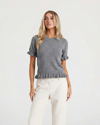 Delilah | ruffle top