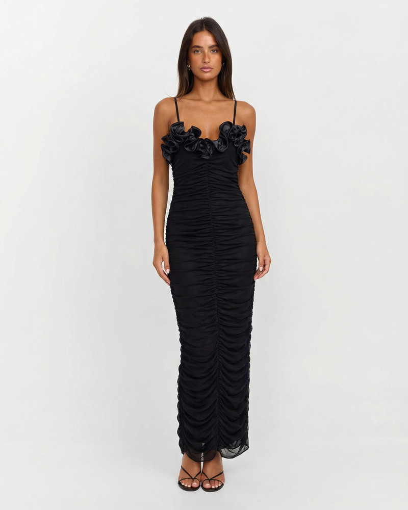 Natalia | ruched dress