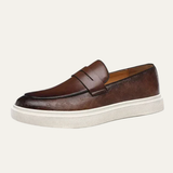 Newton | Men's Leather Loafer Sneakers