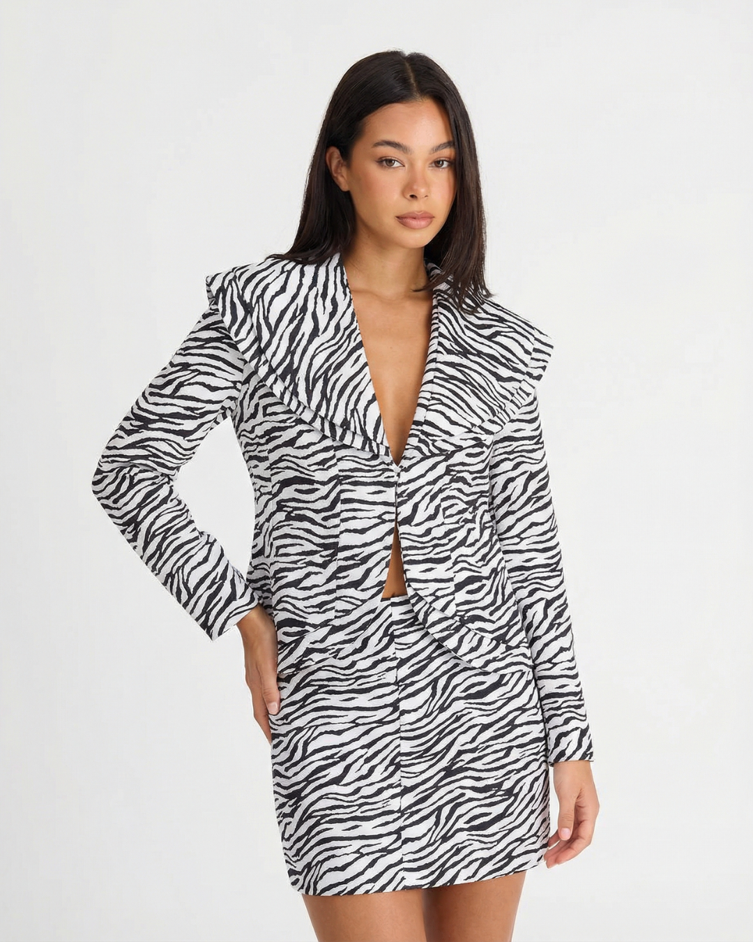 Matilda | zebra print matching set