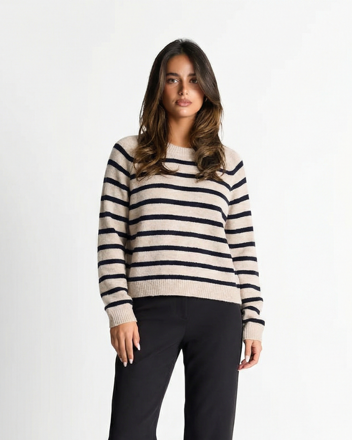 Matilda | striped knit top