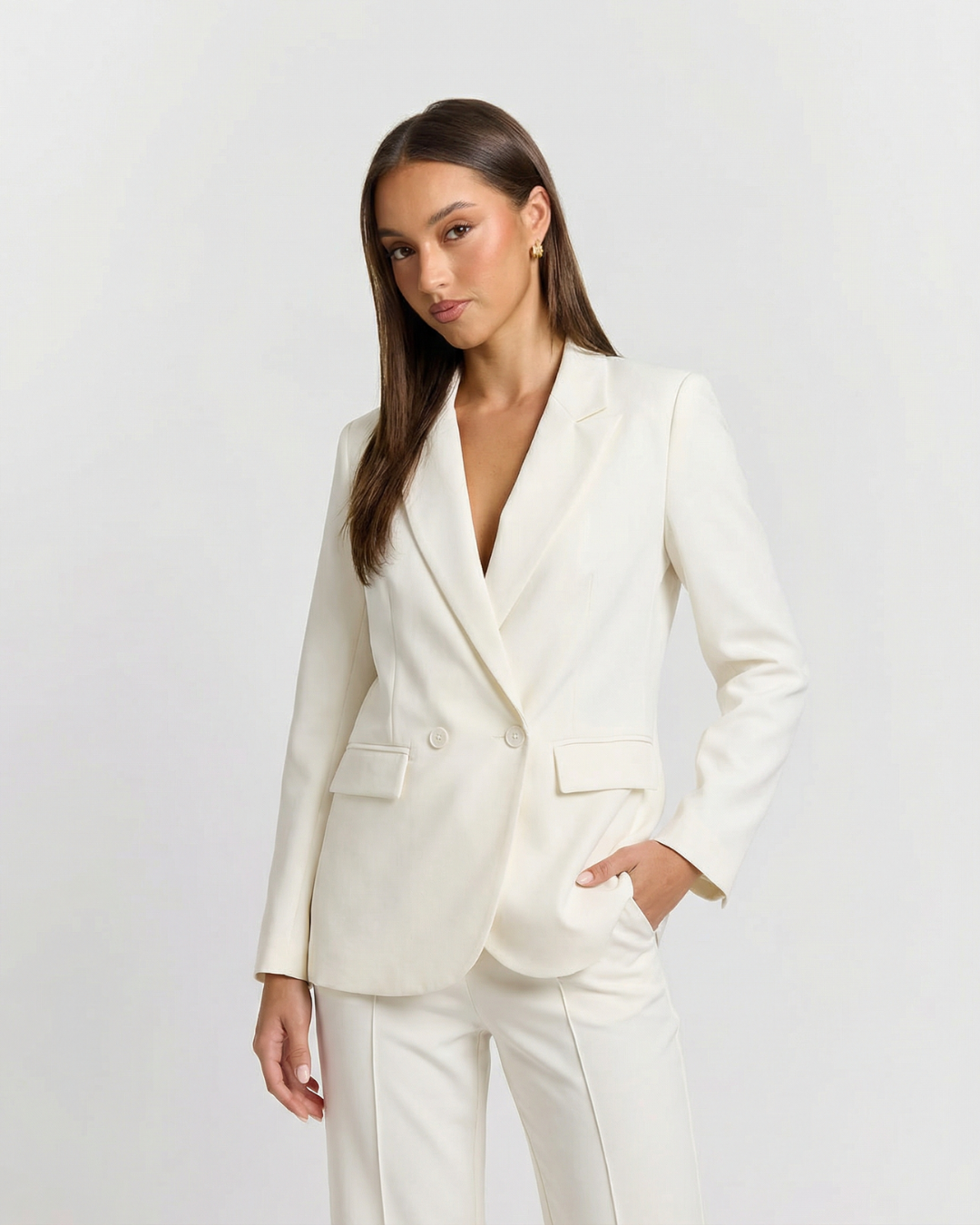 Iris | white matching set