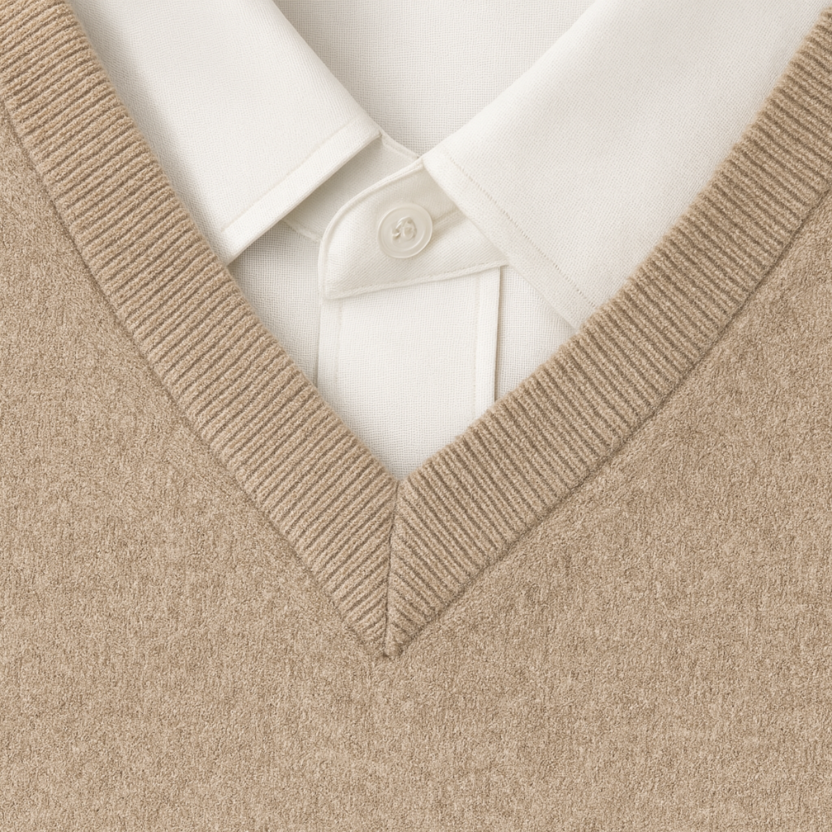 Marvin | 100% Cashmere V-Neck Jumper for Men