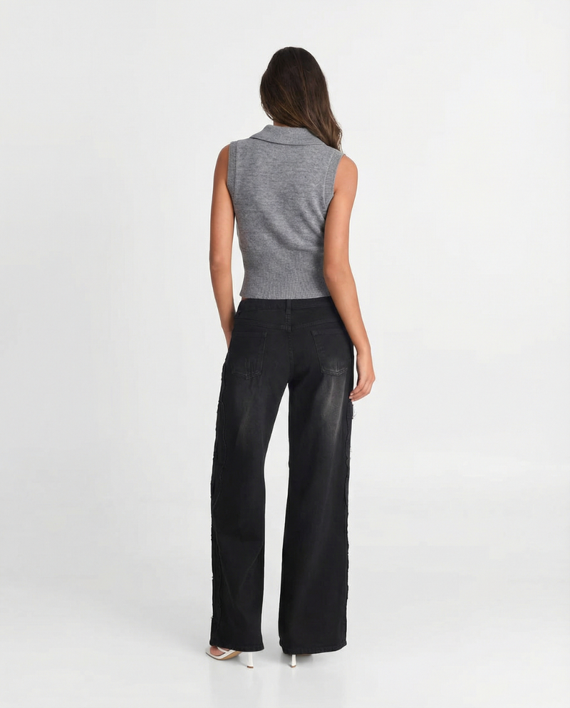 Lydia | cropped sweater vest