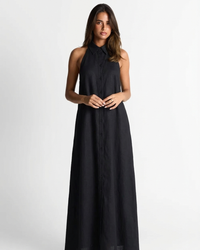 Rosa | halter neck maxi dress