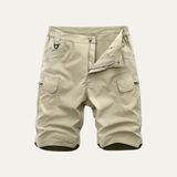 Jace | Cotton Cargo Shorts with Multi Pocket Utility Design