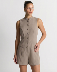 Annabelle | button up romper
