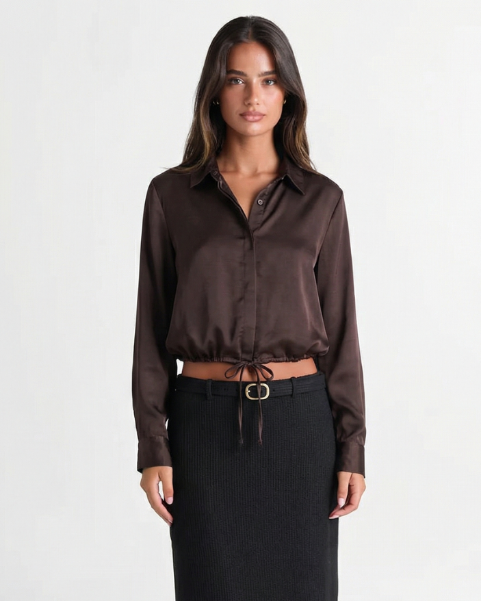 Astrid | tie front top