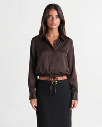 Astrid | tie front top