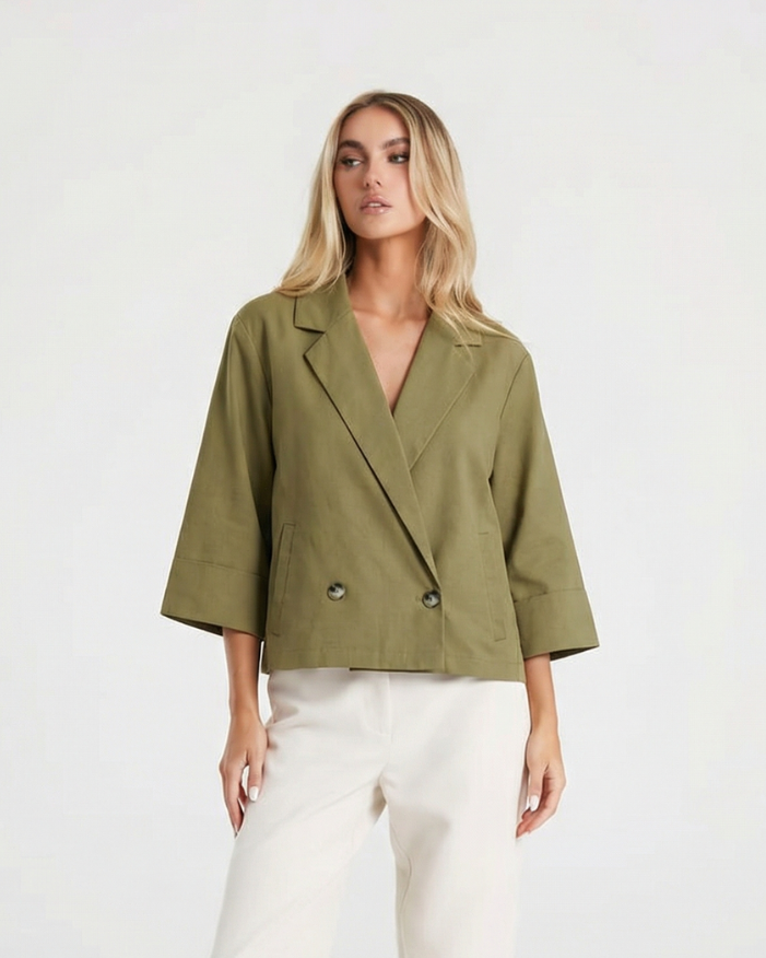 Louisa | cropped blazer