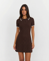 Una | knitted mini dress